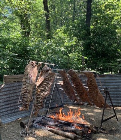 asado in vista
