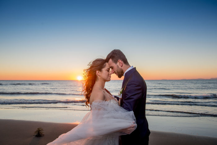 uno sguardo al tramonto