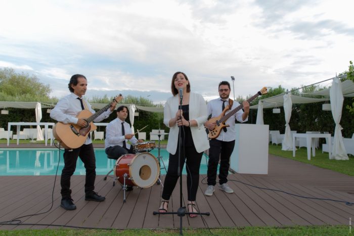The4Tunes a bordo piscina