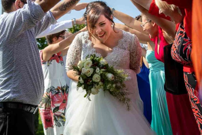 sposa a villa Vecelli Cavriani