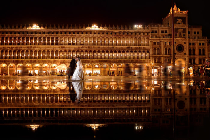 Piazza san Marco by Night