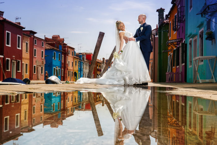 Burano dopo la pioggia