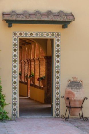ingresso chiostro