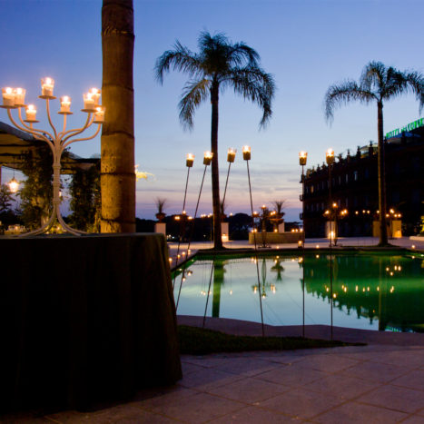 Pool by night