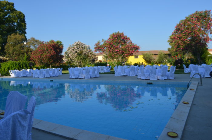 matrimonio piscina mirtillo
