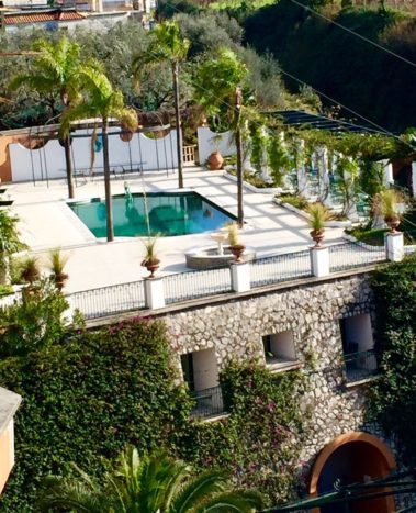 Piscina vista panoramica