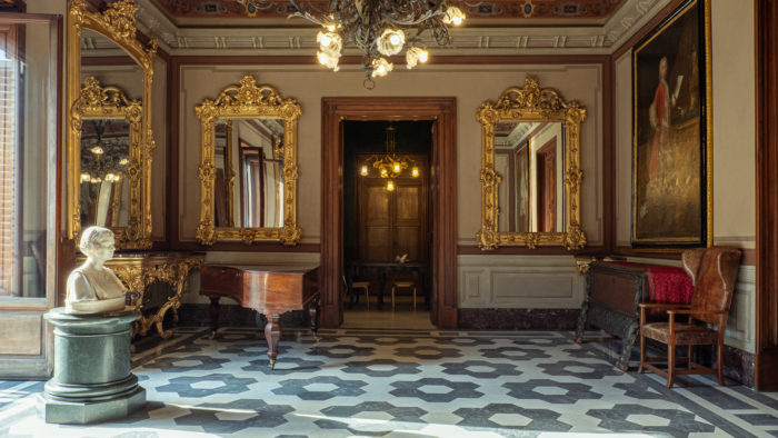 Vista sulla sala delle armii