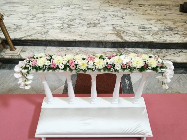 Cuscino di fiori