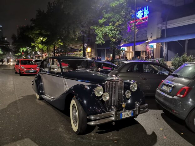 Jaguar MKV blu/argento