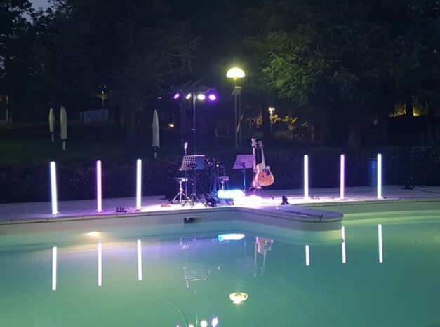 Matrimonio in piscina