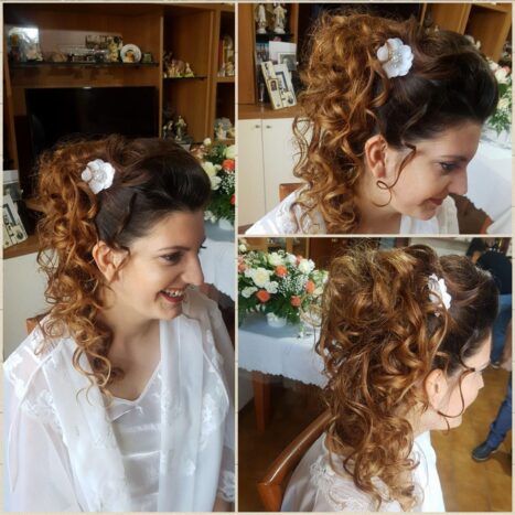 sposa semplice ed elegante