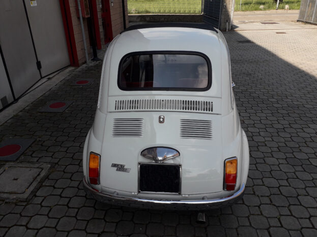 Fiat 500 bianca