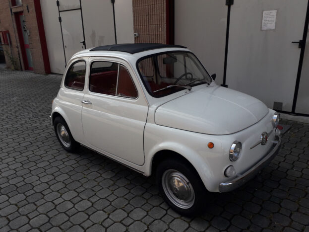 Fiat 500 bianca