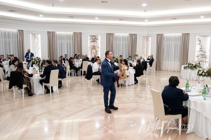 Esibizione al sax 2