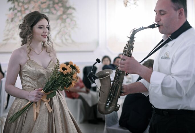 Esibizione al sax 3
