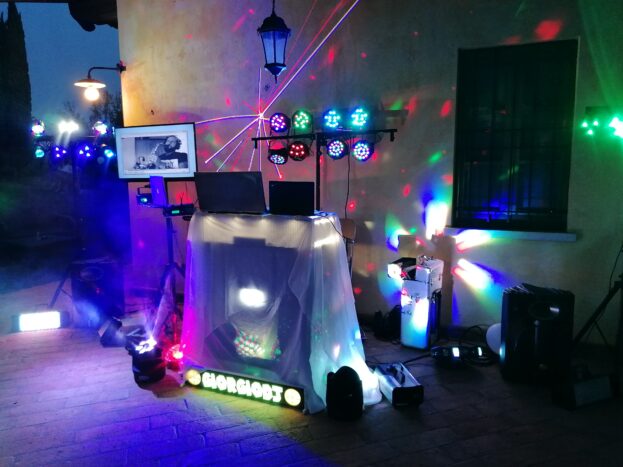 Giorgio Dj allestimento white