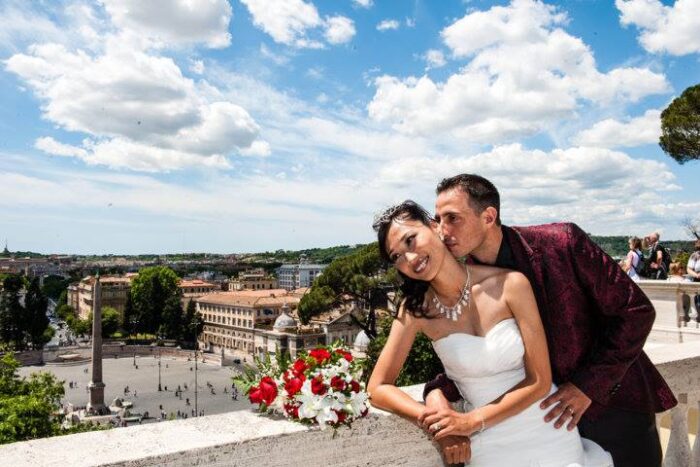 vista su piazza Venezia