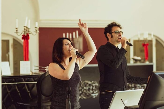Duo canzone per invitati