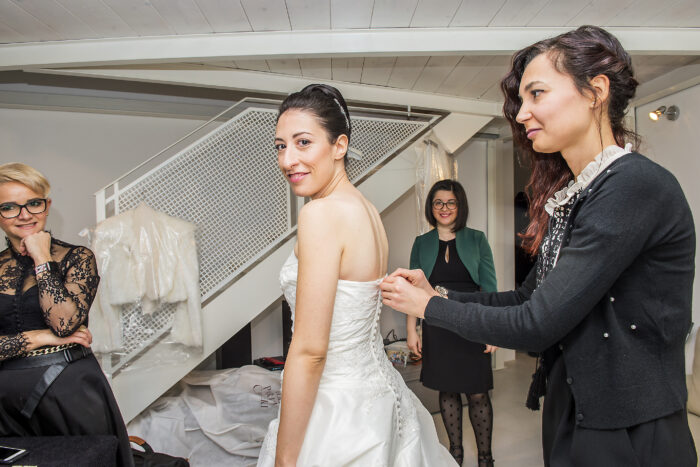 preparazione sposa