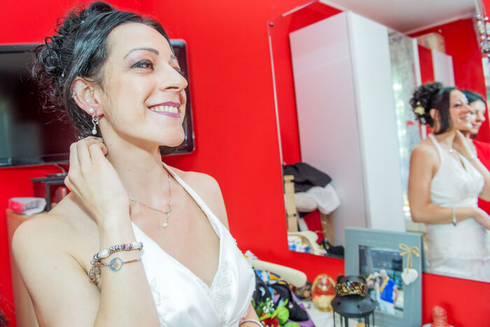 preparazione sposa