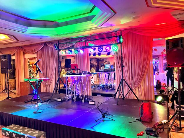 Allestimento capodanno