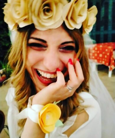 La sposa con le nostre creazio