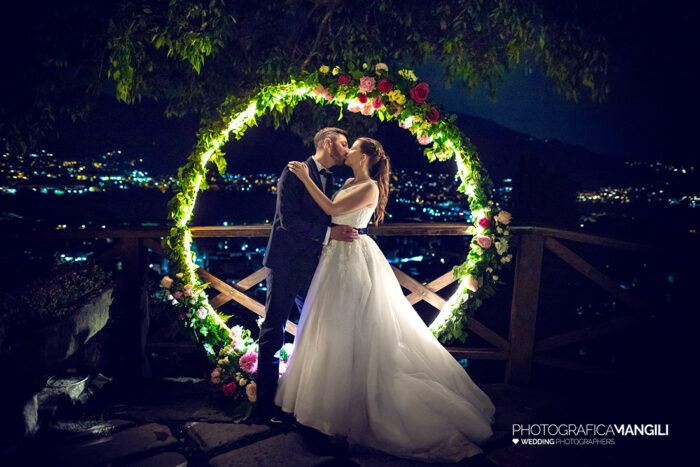 Arco di fiori a Rossino