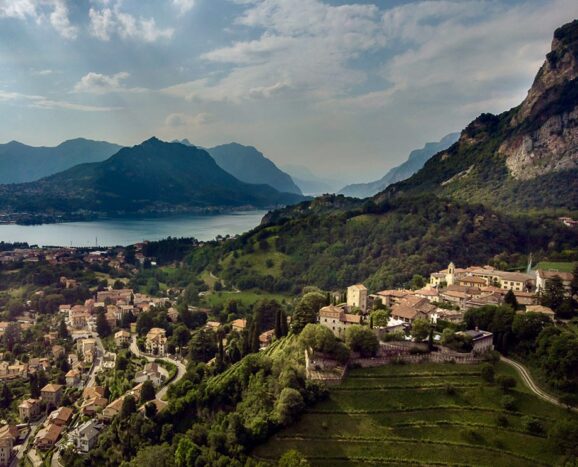 Il castello sul Lago di Como