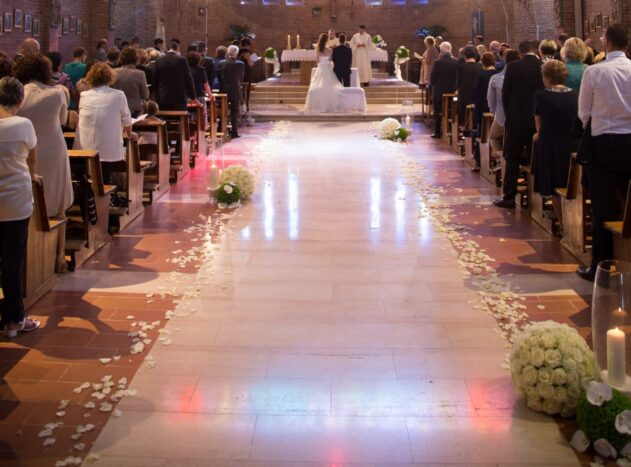 addobbo navata chiesa