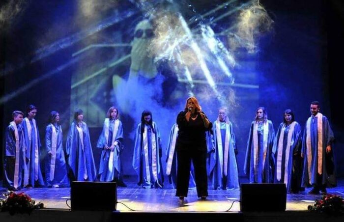 Coro su un palco