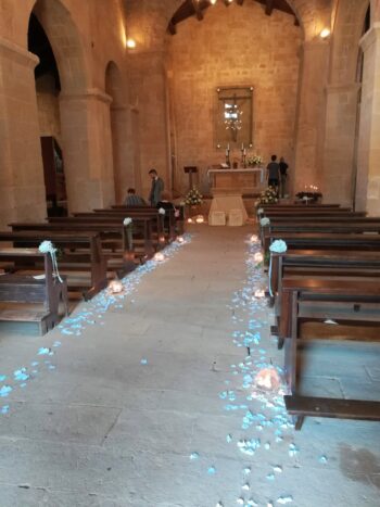addobbo navata chiesa