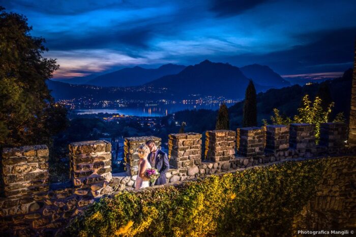Le mura del Castello di Rossi
