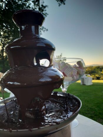 cascata di cioccolata