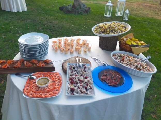 antipasti pesce crudi
