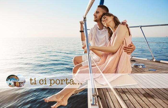 in barca a vela