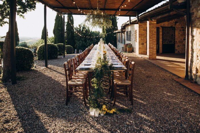 Nelle colline toscane