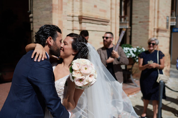 bacio sposi