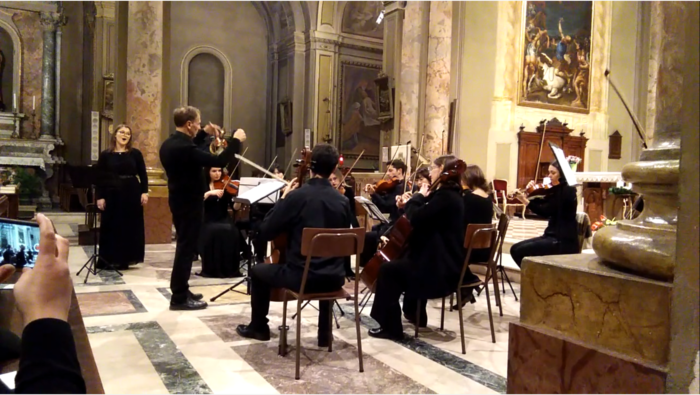 Concerto con orchestra
