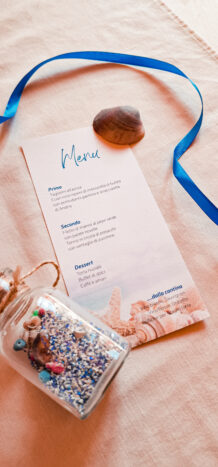 Menu Alice e Andrea