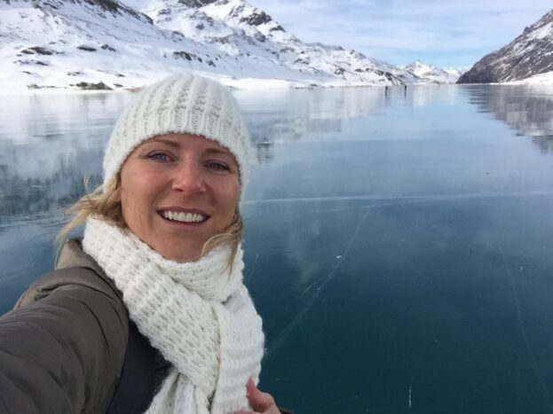 Io sul Lago Bianco-Bernina