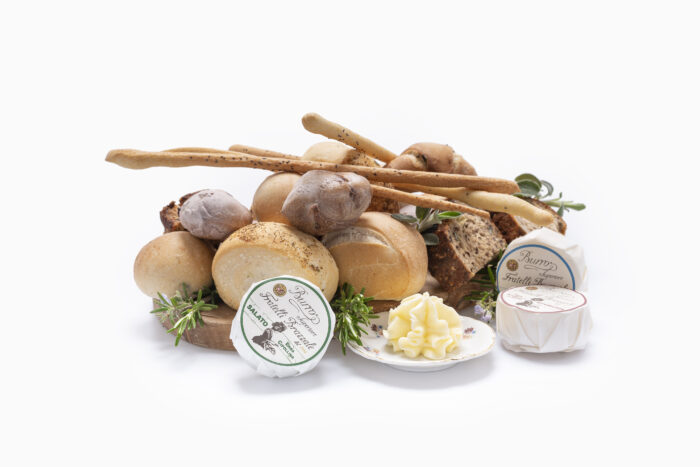 Il pane e burro aromatizzato