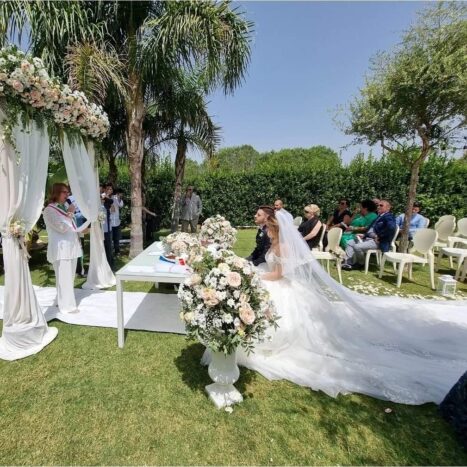 CELEBRAZIONE IN GIARDINO