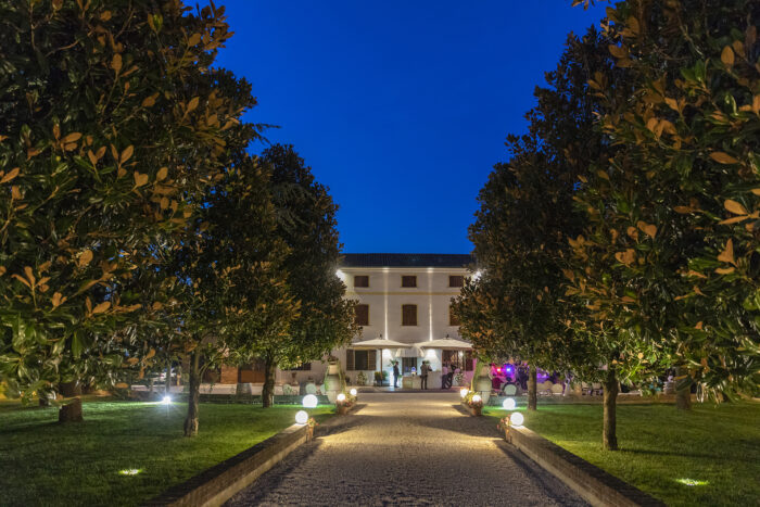 parco di sera