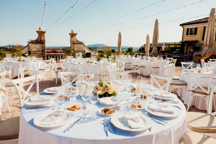 ricevimento in terrazza