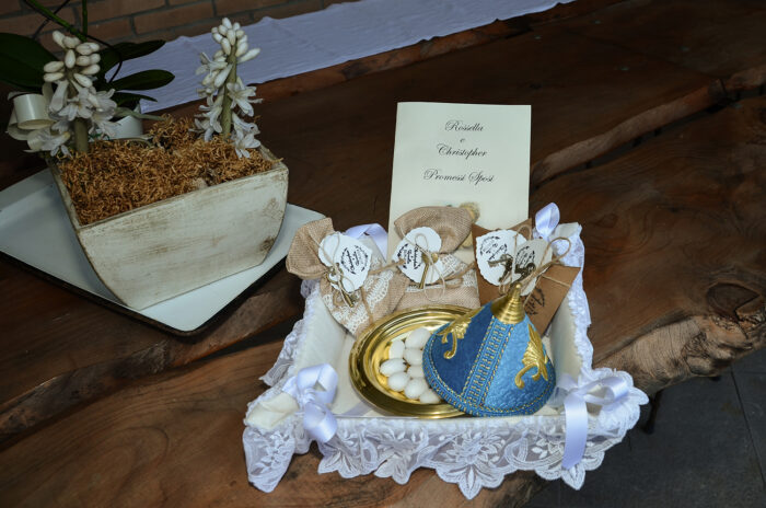 Allestimento matrimoniale