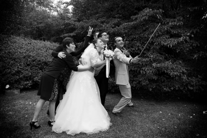 Il selfie con gli Sposi