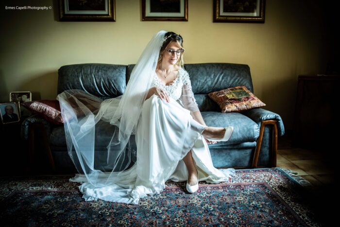 Preparazione sposa