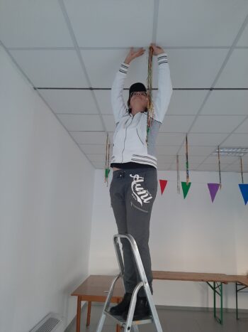 Allestimento sala