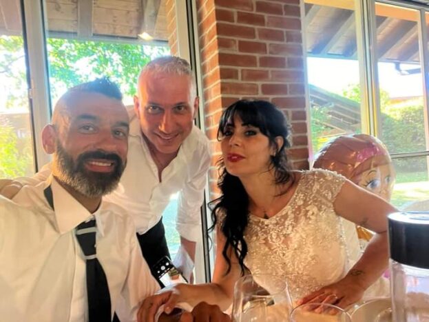 Matrimonio con gli sposi