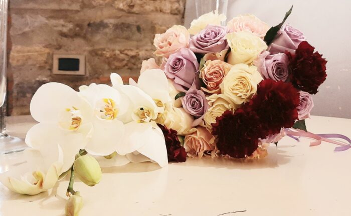 Bouquet sposa ricadente